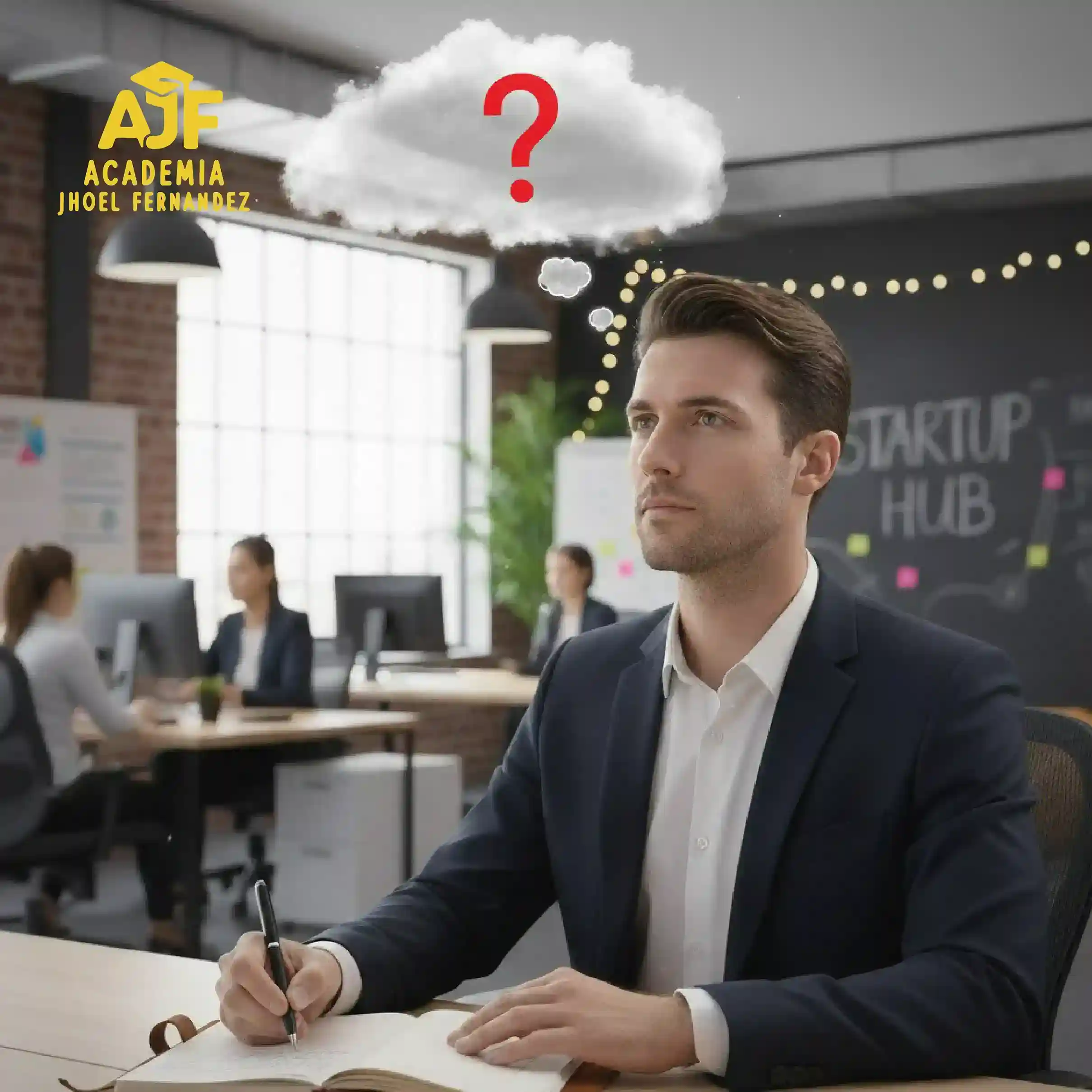 profesional pensando